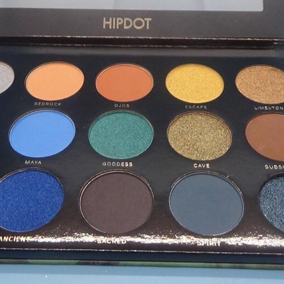 HIPDOT CENOTE PRESSED PIGMENT EYESHADOW PALETTE (BNIB/Full Size) - Picture 2 of 4